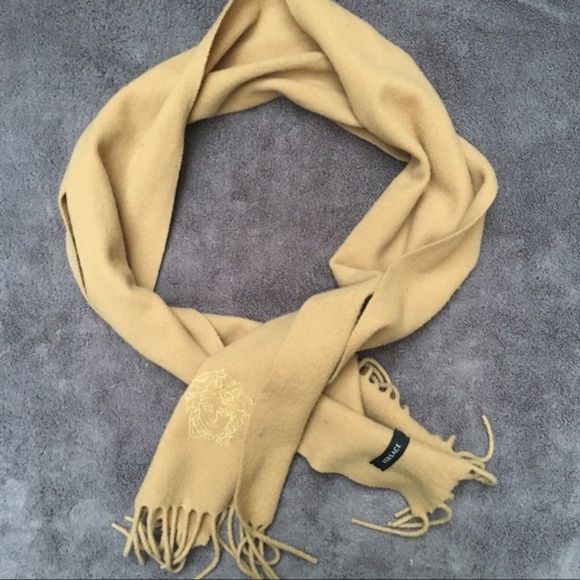 Versace Accessories - Versace wool Medusa scarf
